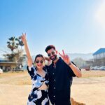 Celesti Bairagey Instagram - The self timer said, 3-2-1 say cheese📸 #rajjo #arjjo Mumbai - मुंबई