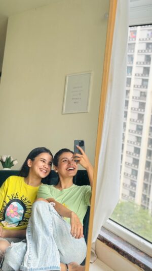 Celesti Bairagey Instagram - Aaja na thoda sa jee le tu 💛💚