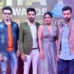 Celesti Bairagey Instagram - #rajjo ‘s #team #indiantelevisionawards2022 #ita2022 #arjjo ❤️🙏