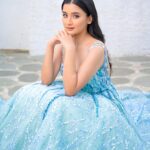 Celesti Bairagey Instagram - 💙💙💙 In Frame :- @celesti.bairagey . Shoot Concept & Look Designed By:- @nehaadhvikmahajan @bridalsbynam @imuseacademy . 💄MUA , Hair & Styling :- @nehaadhvikmahajan . 👗Outfit:- @nikhitatandon @reynutaandon . 📸:- @deepak_das_photography @kakali_das_photography . 📍Location:- @setsinthecity.in #celestibairagey #makeup #ootd #nehaadhvikmahajan #makeupbyme💄 #nammakeovers #bride #to #be #bridal #look #bridalmakeupartist #destinationweddingmakeupartist #weddingmakeup #hair #hairstyling #nammakeovers #bollywood #television #makeupartist #mumbai #traveller #all #over #the #globe