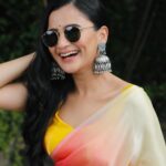 Celesti Bairagey Instagram - #late for #trend but why not🙈 So here is #whatjhumka 💛 HMU @kashishjain613 Shot by @udfilmsandphoto #makeupideas #makeupartist #makeuplook #makeuplover #rockyaurranikipremkahani #rani #indian #indianwear #transition