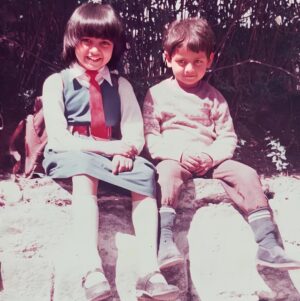 Celina Jaitly Instagram - Mere BrownMunde te birthday vich mein onu lakh lakh vaddhaiya ditiya … I guess we will never find out how Ross and Monica remained for the rest of their lives but the Indian version had the best times always and dad is probably still figuring out which one of us was responsible for devastating his officers Mess bills and also who broke the gearbox of his car 🤣 Happy Birthday baby brother… #armybrats #faujikids #celinajaitly #celinajaitley #brothersister #bollywood #missindia #missuniverso
