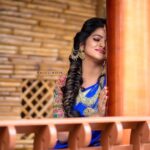 Chitra Instagram - Muse : absolutely Me Mua : @makeupibrahim Hairstylist: @gopinathyashica @sabitha_seenu_hairstylist Clicks : @maheshwarun.photography Blouse: @thoorigaiie Saree: @rahjamdesignersilks Jewellery: @aarabridaljewels Venue: @idt_chennai