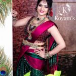 Chitra Instagram - Saree ❤️koyamssilk_ Camera ❤️shagulphotography MUA ❤️jeevitha.mua Jewel ❤️new_ideas_fashions Blouse ❤️ @lakshana_makeup_boutiqe