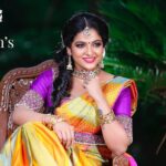 Chitra Instagram - Photography @shagulphotography Saree @koyamssilk_ Jwell @savinidii_jewellery MUA @jeevitha.mua Blouse @savinidii