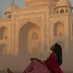 Deepika Venkatachalam Instagram - Traveled 2500km to sweep him off his feet. :’) 🫶🏼 #OruKuttyStory After our engagement, he went on a 15-day trip with his friends, and that separation seemed different during that phase. So I traveled all the way to surprise him on the last day of his vacation in Agra. :’) As an ardent Vaaranam Aayiram movie fan, I've always loved the fairytale of Suriya and Meghna, but my heart knew he had always admired the beautiful relationship between Suriya and Priya. So I decided to give him a "Ennakaga vantha avlo thooram" moment, making him feel like the main character of my whole life. 😚 That day has become one of our favorite memories together. Can't wait to tell you guys more about the day. So stay tuned!!🥹 ( at RVP’s YT channel - link in my bio) . #RnD #RnDwedding . Wearing @sha_.label 📸 @keshu_hariharan