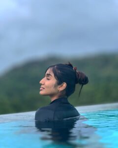 Deepika Venkatachalam Instagram - POV: Finding solace in the calmness surrounded by a walking green flag 🫶🏼🤍 Even though it's been more thane two weeks since our wedding, it still feels unreal because our bond as best friends remains unchanged. We have never spent a whole 24 hours together, but today having him constantly by my side, and sharing my room 😅 feels different in the most beautiful way imaginable, and I've grown to treasure and cherish his presence and enjoy it with each passing day. And what is more beautiful than your husband ( what !?) becoming your favorite roommate to chill and dance around with. 🙈 In his presence, I am reminded of the beauty that exists in the simplest of moments and makes me realize just how fortunate I am to have him by my side. Every little thing he does makes me feel special and valued and shows the sea of love and respect he has in our relationship and I can't help but fall in love with him more and more every moment. And the most beautiful part is he does it so naturally from the heart. There is nothing more complete than to have found someone who effortlessly brings such joy and comfort into our lives. Today, I can confidently say that I have discovered true happiness and fulfillment in life, and with him, my life's puzzle has been completed in a most beautiful way possible! :