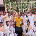 Deepika Venkatachalam Instagram - Giving our "Engagement Series" a quick end with an absolutely meaningful PHOTO DUMP! 💕 03.02.2023 - A day that will always be cherished with some fine moments that will be etched in our hearts for eternity. From the moment our parents brimmed with joy during the rituals to when our bridesmaids and groomsmen cheered us with so much laughter to moments before the groom's entry and the moment when my best friend and my little brothers held the kodai and panthal for us and to Dakshay’s and popsie’s charming cute entry to welcome us- I must admit god was enormously kind to bless us the way it was! 🧿 We wanted an intimate engagement with our closest circle of friends and family and it turned out exactly the way we prayed & hoped for. D hosting the first biggest event of her life and how not to colour code the entire event? 🙈When we put the invites to our people mentioning the colour code we were a tad bit unsure if people would actually give heed to it! Ahh I was moved on the day to see every single person walking in wearing white/beige! 🥹🤍 And then there was something else that made the day more memorable! Yes the venue! RBI Quarters, Besant Nagar- The same place where I was born & brought up. The place holds a tonnes of memories in my heart, a lot of good ones and a few traumatic ones that overshadowed the good ones. (If you know D, you know what trauma i get reminded of whenever I cross that place ) From when the engagement talks were on, Raja was the one who pushed me to fix on this venue & said "Inimey nee cross panra apo. Indha nalla memory varattum" 🥹 That was it. One of the best decisions of our engagement! 🤞 Throughout the day there were so many beautiful moments & we were a lil unsure if 100 people can be happy throughout an event but we witnessed it live that they can. A part of the hall was filled with my friends and family jamming and dancing to our fav songs, the other part with my bridesmaids looking at me with love, the other part with people having food and the other part with my friends taking selfies. That day! Looking back at it makes me teary eyed. A whole day of joy, fun, happiness & laughter! 🫶🏼 . #RnD .