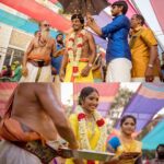 Deepika Venkatachalam Instagram - A Tuscan Gold Dream | Traditional Tamil Hindu Wedding Delight of Deepika Venkatachalam & Raja Vetri Prabhu @deepika_v__ @raja_vetri_prabhu_ Marrying your best friend with the blessed presence of your family, friends and loved ones is one of the greatest gifts two soulmates can ever wish for. Our gorgeous couple Deepika and RVP had a truly divine wedding moment surrounded by their closed ones. Deepika looks like a royal bride in her vibrant yellow saree ensemble curated from 'Saaramati' and 'MAYON by Subhathra Couture'. Her intricate bridal jewelry collection is handpicked from 'Quills and Spills'. The bridal glam and styling for her much awaited D-Day is finessed by MUA Sneha MNJ, Hairstylist Naemat Vanak and assistant MUA Suprajha S Rajan, aligning with the vision of stylist Samiha Iyer. Their summer wedding aesthetic is aced to perfection with the most talented wedding decor delivered by the team at 'Vizha'. Polished in soothing natural hues, the wedding portraits of Deepika and RVP instantly refresh your twisted nerve knots with a strong pop of true love and happiness. Wedding Styling: @stylingbysamiha Make Up: @snehamnj Hair: @hair_by_naemat Jewellery: @quillsspills Blouse: @mayon_by_subhathracouture Decor: @vizhamedai Bangles : @narpavi_kraftz #sonyalphain #sonyindiaofficial #createwithsony @sonyalphain #RnD #RVPxDeeps #chennaiwedding #weddingday #traditional #tamilwedding #couplegoals #southindianwedding #coupleportraits #weddingphotography #photographyinspirations #couplepics #happycouple #weddingtrends #weddinginspirations #weddingideas #topweddings #weddingphotography #coupleposes #weva Chennai, India