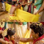 Deepika Venkatachalam Instagram - A Tuscan Gold Dream | Traditional Tamil Hindu Wedding Delight of Deepika Venkatachalam & Raja Vetri Prabhu @deepika_v__ @raja_vetri_prabhu_ Marrying your best friend with the blessed presence of your family, friends and loved ones is one of the greatest gifts two soulmates can ever wish for. Our gorgeous couple Deepika and RVP had a truly divine wedding moment surrounded by their closed ones. Deepika looks like a royal bride in her vibrant yellow saree ensemble curated from 'Saaramati' and 'MAYON by Subhathra Couture'. Her intricate bridal jewelry collection is handpicked from 'Quills and Spills'. The bridal glam and styling for her much awaited D-Day is finessed by MUA Sneha MNJ, Hairstylist Naemat Vanak and assistant MUA Suprajha S Rajan, aligning with the vision of stylist Samiha Iyer. Their summer wedding aesthetic is aced to perfection with the most talented wedding decor delivered by the team at 'Vizha'. Polished in soothing natural hues, the wedding portraits of Deepika and RVP instantly refresh your twisted nerve knots with a strong pop of true love and happiness. Wedding Styling: @stylingbysamiha Make Up: @snehamnj Hair: @hair_by_naemat Jewellery: @quillsspills Blouse: @mayon_by_subhathracouture Decor: @vizhamedai Bangles : @narpavi_kraftz #sonyalphain #sonyindiaofficial #createwithsony @sonyalphain #RnD #RVPxDeeps #chennaiwedding #weddingday #traditional #tamilwedding #couplegoals #southindianwedding #coupleportraits #weddingphotography #photographyinspirations #couplepics #happycouple #weddingtrends #weddinginspirations #weddingideas #topweddings #weddingphotography #coupleposes #weva Chennai, India