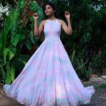 Deepika Venkatachalam Instagram - "The dress of my dreams" 🫶 A memorable, happy & peaceful shoot day after eons just got more lightened up with this dress! Sometimes wearing a pair of new clothes makes me brim with joy and this has been one such moment. When this package for delivered I was really at awe looking at the way it was flowing, the fabric that was as soft as butter and no extra points for guessing my favourite part of the dress. The neckline!! Yes.🥹 I love to experiment new necklines. And this halter neckline that fit me like a glove drawing into a beautiful back with knots just had my whole heart. ❤️ In D's dreamworld, she's wearing this beauty and entering a ballroom to let her heart out & dance away the whole night!! Who other than @fiorebymalar_ can design such a piece of work? A through professional and a complete sweetheart. Thankyou kaa for making an outfit sooo beautiful like this. These are my most favourite pictures in recent times and I'd love to see them again and again. 🤍 . 📸 @arunsmagy Dolled up by @kiki_makeupandhair . #deepika #chennaiblogger #chennaiinfluencer #stylewithdeepu #halterdress