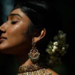 Deepika Venkatachalam Instagram - “Straight outta magazine!” 🙈 Elegant Jewellery that indeed spoke grace & charm! Ft. @konikajewellery ✨ When I draped this lehenga set for KKK and styled it for Abi, I in fact began wondering how would D carry this outfit if given a choice. Next minute I knew I'd wear it for a special occasion and what better than #RnD Thala Diwali? 🫶🏼 The outfit radiated both traditional and modern touch with pastel colours and temple borders in the skirt and blouse. To elevate the traditional side of the outfit, we decided to go for a heritage jewellery. That's when we came across this grand heritage chocker and a matching jumkha from @konikajewellery 💫 It is surely a kind of jewellery that attracts everyone's eyes and difficult to not have it. Deeiii bride-to-be take notes daaw, if you're looking for a jewel set that gives you a classy bride look, then this is it. Gold, kundans, with white & pink stone easily gives you a royal look in a giffy! ❤️ To complete the look, we went for a subtle makeup with a sleek hair bun, malli poo, kutty pottu and of course my forehead kungumam. Orey the penmai feels hehe🙈 How much will you guys rate this look? 💭 . 📸 @mukesh__dm Outfit : @aneeqaofficial styled by @artra_styling jewellery @konikajewellery . #deepika #D #DiwaliwithD #jewelry #jewellerystyling