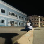 Denisha Ghumra Instagram - Literally had no one to capture, But i atleast wanted a memory of being here for my first Hindi Film 💫 . God surely has his ways 🌸 . #ramojifilmcity #ramojifilmcity🎬 #denishaghumra Ramoji Film City