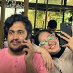 Deshna Dugad Instagram - Its too hard to say goodbye to my backbone🥹 As he is going to UK for his higher studies i wish him with all the love 💕 , have a bright future , become successful, make our parents proud ( although i am sure you will ) 😍 I miss you soooooo muchhh , all of our cooking sessions, dance , party , fights , outings , night outs etc there are uncountable stuffs 🥹 no words I love you so muchh😘❤️ Proud of youu💕❤️ Will miss youu🥹🥹 . . @dhairya_dugad