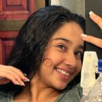 Deshna Dugad Instagram - The hairs looked good😊 . . #deshna #deshnadugad #hairstyles #style #hairs #hairstyle