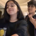 Deshna Dugad Instagram - Tirth be like - matlab kuch bhiii !!! 😏😏😂 . . #deshna #deshnadugad #comedyreels #tirthjoisher