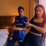 Dhanashree Verma Instagram - Cheering for each other loud and proud, always! 🥹 Happy anniversary, @yuzi_chahal23 & @dhanashree9! 💗 #RoyalsFamily | #reelkarofeelkaro | #reelitfeelit | #explore