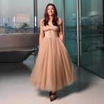 Dhvani Bhanushali Instagram - Princesscy inside out 🤎 @iifa 👗- @zeenazaki 📸 - @jaysamuelstudio 👠 - @fendi #IIfaAwards2022