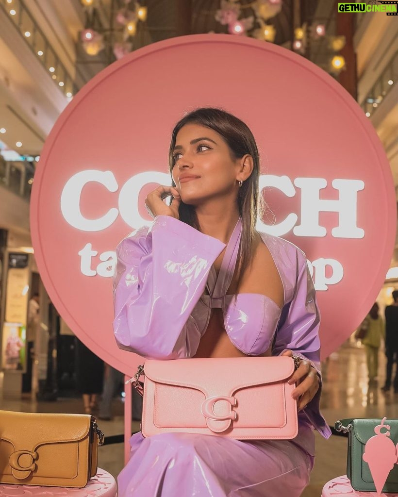 Dimpi Sanghvi Instagram - Thank you @coach for having me at the tabby shop event, had the best time exploring this beauty💜 Wearing @labeld @dimpleshroffofficial PR by @sanikatulsian Location - @phoenixpalladium #InMyTabby #CoachIndia #DimpiSanghvi #MumbaiLuxuryInfluencer #MumbaiLuxuryBlogger #LuxuryInflurncers #Coach