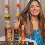 Dimpi Sanghvi Instagram - Quick 5 min festive at home hair spa with the L’Oreal Paris Ex-Oil Smooth Range this festive season! 💞 @lorealparis @mynykaa #5MinsSalonHair #ExOilSmooth #DimpiSanghvi #MumbaiBeautyBloggers #Collab