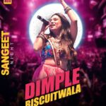 Dimple Biscuitwala Instagram - Performing tonight ✨🫶🏻 Poster by @mihirparikh64