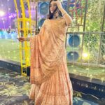 Dimple Biscuitwala Instagram - 🧡✨#showready #sangeetnight #dimplebiscuitwalalive . Wearing @aasvi_by_sheetalchandel Jewellery by @thejewelstudiio Styled by @style_by_mita