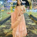 Dimple Biscuitwala Instagram - 🧡✨#showready #sangeetnight #dimplebiscuitwalalive . Wearing @aasvi_by_sheetalchandel Jewellery by @thejewelstudiio Styled by @style_by_mita