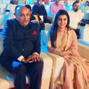 Dipti Rekha Padhi Instagram - Some snaps from the auspicious evening of NAMAN
with the Respected Commissioner of Police
Soumendra Priyadarshi sir🙏 (@cpbbsrctc)
Such a kind hearted person he is ❤️Always great meeting u sir😊🙏

#Naman2023