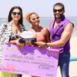 Divya Agarwal Instagram - It was a dream standing next to @divyaagarwal_official and @karanvirbohra mere bachpan ka crush nd holding this trophy Grateful to life , Grateful to each everyone who crossed paths with me, each one of you have contributed to my win. Thanks to @keylightinsta @vishalsaroj_09 @chinmay_parab108 @snehalahire @rajeshwarnair @amber_sharma @madhuri_sayekar @ft.bhavna @billvahalasagi @shaurya.sharma123 @shivani____15 @jyotirasam The Channel who made me @atrangiitvandapp @flauntofficial.in @niveditabasu @tanveshjain @vibhuagarwalofficial Our director Ashish sir Our gorgeous stylists behind all my looks @styledbyanna137 @stylewith_binifashion The person Behind all the pics @deepaksfilmography The entire crew🫶🏼🙏🏼 My co participants I might not be in talking terms with some of you all but you guys are part of my beautiful and important journey this wouldn’t have been possible without any of you @ikritkochhar tumhaare liye bass yeh bolungi yeh Jeet jitni meri hai utni tumhaari hai . Winner of Kink Kiss Ishq And Konnection season 1 is me 🥹🏆 Thank you mumma Pappa and Baabudi 🫶🏼🙏🏼 #kink #realityshow #kissishqnconnections #varshahegde Diu, India