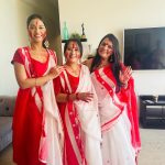 Divya Agarwal Instagram - The family I never thought I’ll have What a beautiful day Mata Rani sabko khush rakhe ❤️