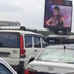 Divya Agarwal Instagram - With everything I do I in my life, I feel it’s just the beginning.. my journey from being a contestant to the host is truly amazing.. when I say I’m here to win, I shall win. This is the second time I have my posters all over mumbai and It still gets me all emotional. #proudwoman #grateful