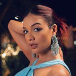 Divya Agarwal Instagram - The Color of life 🦋 . Outfit @victor_robinsonofficial Earrings @houseofdoro Styled by @sohail__mughal___ @stylingbyvictor Makeup @dishisanghvii Hair @fouzikazi_makeupndhair Clicked by @deepaksfilmography . #divyaagarwal #midnightblue #coloroflife #shootdaiers #fashionnova