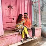 Divya Agarwal Instagram - After my dad passed away, I was really disconnected from God. I still remember how as a family we used to go and do all the mandir darshan around us.. @apurva.insta you connected me to god and life again n now I want to see every temple and just count blessings… Varanasi has such a beautiful place in my heart… dad always said- Banaras jaisi jagah kahi nahi n now I know… love my life ❤️ Varanasi, India