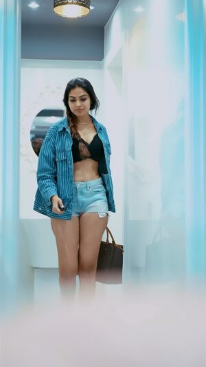 Divya Vadthya Instagram - Will you check on me ❤️🫣 

📸 @snaplica_official