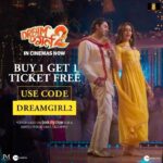 Ekta Kapoor Instagram - Planning to watch #DreamGirl2? Here’s the best offer for you! 🎟️👌🏻 BUY 1 GET 1 FREE on tickets for #DreamGirl2InCinemas Book your tickets now! 🔗- Link in Bio. #25AugustHoGayaMast #DreamGirl2InCinemas @ayushmannk @ananyapanday @writerraj @shobha9168 @balajimotionpictures @gaurisathe @annukapoor @pareshrawalofficial @vijayraazofficial @nowitsabhi @rajpalofficial #GovardhanAsrani #ManojJoshi @seemabhargavapahwa @oyemanjot @anirudh_k_sharma @krishanurathore @nareshkathooria @zeemusiccompany @pooja___dreamgirl