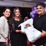 Elli Padhi Instagram – Clicks from my bhaniji Krtika welcoming party. 
We are so lucky to have you with us. This is just the beginning of your life and much more to come. 
Congratulations to nani @ellipadhi and bhaina @pandasrimay 
Proud Mamu 😄😄😁😁

And of course with 2 beauties, one more beauty is added. @rayelinasamantaray Utkal Vatika