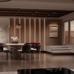 Gauri Khan Instagram - Combining wall paneling with wallpaper can create a unique and visually appealing interior design @gaurikhandesignsofficial #project2023