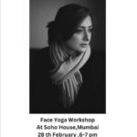 Gauri Pradhan Tejwani Instagram - Face Yoga Workshop @sohohousemumbai , 28 th February,6-7 pm. #faceyoga #workshop #holistichealth #pranayam #antenatal