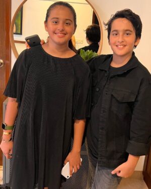 Gauri Pradhan Tejwani Instagram - Our hearts..our souls…our life!!!Turned 13 today!!!from those tiny little creatures to teenagers!!!hope you know we love you more than anything else in the world!!!Be happy always!!!happy 13 th birthday Katya,Nevaan and Teeyaa!❤️❤️❤️