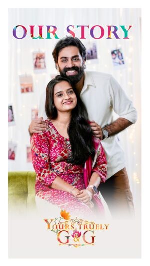 Gopika Anil Instagram - OUR STORY 

Yours Truly 
G&G