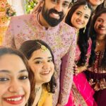 Gopika Anil Instagram - This one’s super cute and extra special. Here’s a sneak peek of our chechis and chettans engagement. It was a day full of love, happiness, and emotions ,one we’ll cherish forever. Cheers to countless more happy gatherings and precious moments. Loads of love to you both @gops_gopikaanil @padmasoorya ❤️❤️ #engagement #engagementreel #happyreel #lotoflove #reeloftheday #gopikagovindpadmasoorya #trendingcouple The Raviz Kadavu