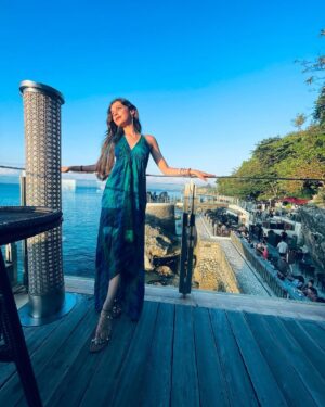 Gracy Goswami Instagram - Oft Best Feelings ever! 🤍
.
.
.
.
.
.
.
.
Ps: if not good, guys please don’t comment anything inappropriate -thanks 

#bali #baliindonesia #vacation #vacaymode #vacayvibes #vacaymodeon #explorepage #jimbranbali #explore #travel #wanderlust #internationvacay #sunsets #instagramreel #style #fashion #outfitinspiration #Balivisits  #sundays #happydays #vibe #grace #graceitwithgracy #500ksoon  #baliisland #loveyouguys #ayanarockbar #sureeal #peaceandvibe #bestplace