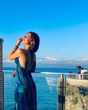 Gracy Goswami Instagram - Oft Best Feelings ever! 🤍
.
.
.
.
.
.
.
.
Ps: if not good, guys please don’t comment anything inappropriate -thanks 

#bali #baliindonesia #vacation #vacaymode #vacayvibes #vacaymodeon #explorepage #jimbranbali #explore #travel #wanderlust #internationvacay #sunsets #instagramreel #style #fashion #outfitinspiration #Balivisits  #sundays #happydays #vibe #grace #graceitwithgracy #500ksoon  #baliisland #loveyouguys #ayanarockbar #sureeal #peaceandvibe #bestplace