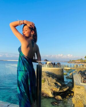 Gracy Goswami Instagram - Oft Best Feelings ever! 🤍
.
.
.
.
.
.
.
.
Ps: if not good, guys please don’t comment anything inappropriate -thanks 

#bali #baliindonesia #vacation #vacaymode #vacayvibes #vacaymodeon #explorepage #jimbranbali #explore #travel #wanderlust #internationvacay #sunsets #instagramreel #style #fashion #outfitinspiration #Balivisits  #sundays #happydays #vibe #grace #graceitwithgracy #500ksoon  #baliisland #loveyouguys #ayanarockbar #sureeal #peaceandvibe #bestplace