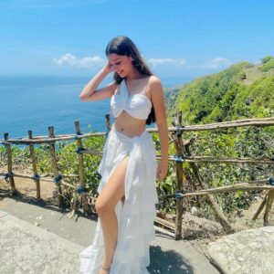 Gracy Goswami Instagram - Girls Just wanna have Sun 🌞💋
Wearing: @tomberamoureuxin 🤍

.
.
.
.
.
.
.
.
.

#bali #baliindonesia #vacation #vacaymode #vacayvibes #vacaymodeon #nusapenida #nusapenidaisland #explore #travel #wanderlust #internationvacay #surreal #instagramposts #style #fashion #outfitinspiration #Balivisits  #sundays #happydays #vibe #grace #graceitwithgracy #500ksoon  #baliisland #loveyouguys #grattitude #patience #passion #hardwork