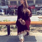 Isha Sharma Instagram - Meet my haafees yaara @ayushibhatia96 meri akharot ❤️ • • Thank you for sending this beautiful outfit @hirfah_exports ❤️