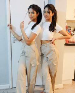 Ishveen Gulati Instagram - It’s the little things….🤍 #teamvleenam #mirrortwins #twins #twin ✨