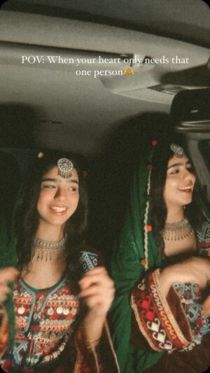 Ishveen Gulati Instagram - Satranga♥️ #TeamVleenam #mirrortwins #twins #twin ✨