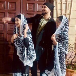Ishveen Gulati Instagram - So far, so good!🧿Broooo @amxn.sg ✨

#teamvleenam #mirrortwins #twins #twin #brother