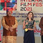 Jashn Agnihotri Instagram - #diff2021 #closingceremony #inpictures #orderwise #mitavashisht #akhilendramishra #vindudarasingh #aishwaryarajnikanth #aarushinishank #victorbanerjee #kcbokadia #tourismminister